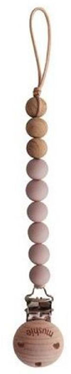 Mushie | Fopspeenketting | Eva Blush